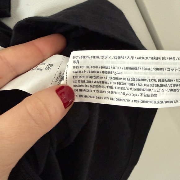 Abercrombie & Fitch Black Short Sleeve Tee - Picture 3 of 4